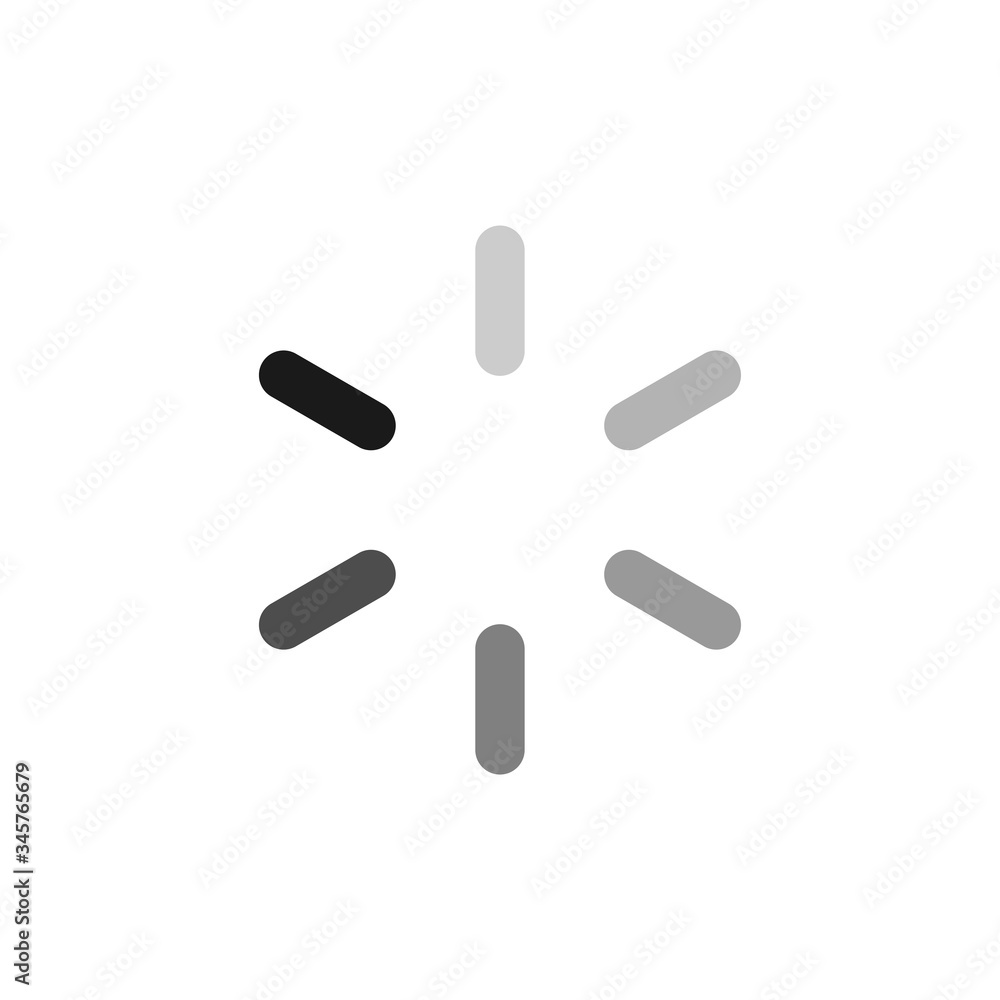 Poster vector progress loading bar, loading icon, loading illustration