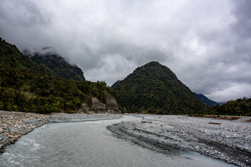Franz Josef Glacier Car Park, New Zealand