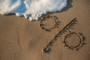 Urlaub Reduziert Sand