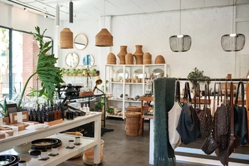 Foto op Plexiglas Interior of a stylish shop selling an assortment of items © mavoimages