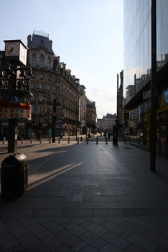 London Street During Lockdown. 