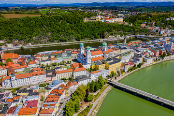 Passau Luftbilder | Hochwertige Drohnenaufnahmen von Passau | Passau 