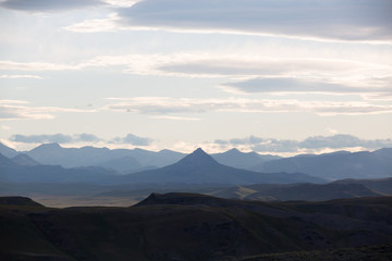sunset over Montana landscape