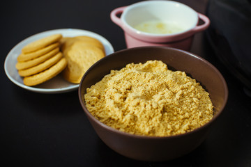 homemade cookies rich tasty dessert