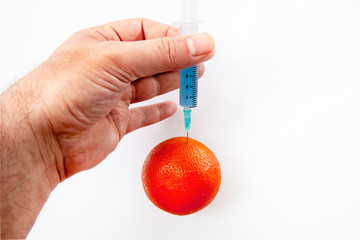 organic oranges to supplement the hormone