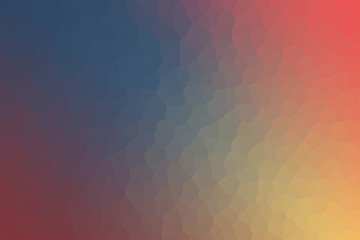 Abstract multicolored gradient cell background in trendy colors 2020