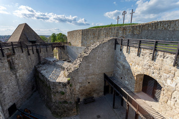 Fototapeta na wymiar The Gergely bastion in the Eger Castle, Hungary
