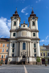 Fototapeta premium Minorite church in Eger, Hungary