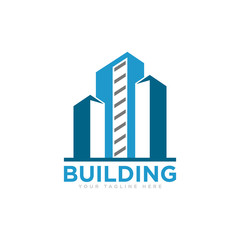 Building Construction Logo Design Vector