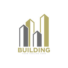 Building Construction Logo Design Vector