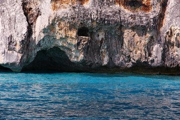 Dettagli da Cala dei Gabbiani nello splendido Golfo di Orosei, in Sardegna.