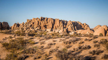 Rocks and Landscapes of Joshua Tree, Joshua Tree National Park, California