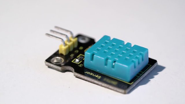 Temperature and humidity sensor electronic component parts arduino prototyping