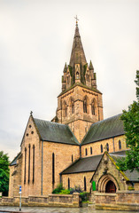 Fototapeta na wymiar Nottingham Cathedral in England