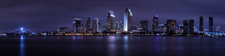 Obraz na płótnie Canvas San Diego Skyline
