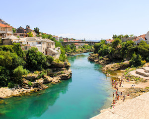 Fototapeta na wymiar Bosnia river