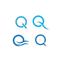 Q letter logo