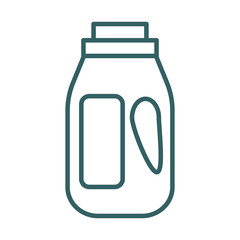 disinfectant plastic gallon bottle product line style