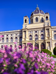 Vienna, Austria - May 18, 2019 - The  Kunsthistorisches Museum or Museum of Fine Art located in Vienna, Austria.