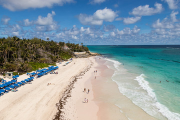 View of Crane Beach, Barbados
