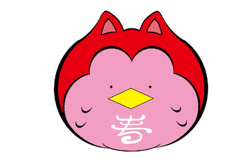 赤フクロウ・疫病除けの江戸のお守り