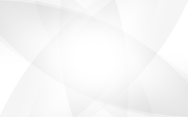 Abstract geometric white and gray curve line gradient Background. with space for concept design Technology and modern.