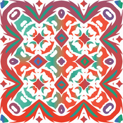 Antique talavera tiles patchwork.