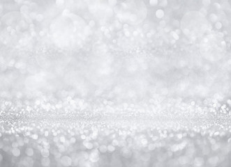 Silver Sparklling Wallpaper background for Christmas silver glitter background
