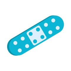 cure bandage medical isolated icon