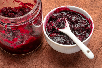 home made cranberry sauce
