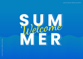 summer vector background