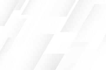 Fototapeta premium Abstract geometric white and gray color background. Vector, illustration.