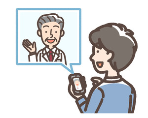 オンライン診療　男性