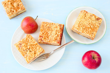 Streusel-Apfelkuchen	