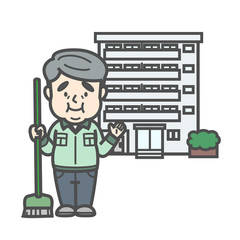 マンション　管理人さん