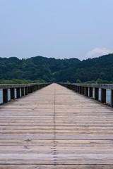 Obraz premium 静岡県の蓬莱橋