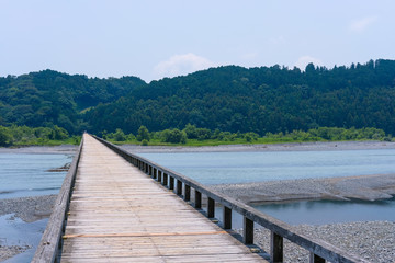 Obraz premium 静岡県の蓬莱橋