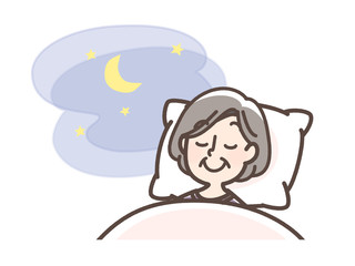 良質な睡眠　女性