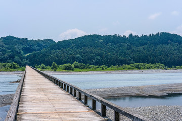 Fototapeta premium 静岡県の蓬莱橋