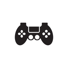 joystick gamer logo design template