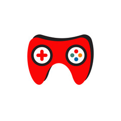 joystick gamer logo design template © dimensi design