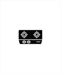stove icon,gas stove icon,vector best flat stove icon.