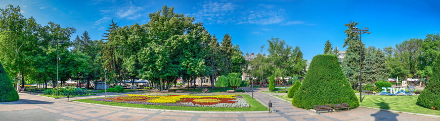 Freedom Square in Ruse city, Bulgaria
