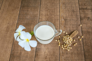 Fresh soy milk for nutritious, healthy and delicious milk substitute.