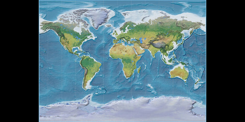 Miller Cylindrical (11E), physiographic, raw