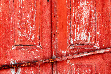 Wooden texture with scratches and cracks. It can be used as a background