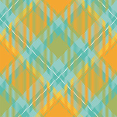 Tartan scotland seamless plaid pattern vector. Retro background fabric. Vintage check color square geometric texture.