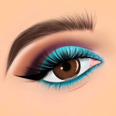 Eye makeup