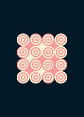 Colour Dots Universe Logo art design illustration