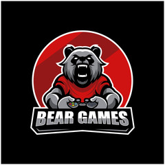 Cartoon Game Logo Stock Vectors